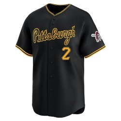 Connor Joe Pittsburgh Pirates Men's Limited Alternate Jersey - Black