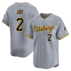 Connor Joe Pittsburgh Pirates Men's Limited Away Jersey - Gray