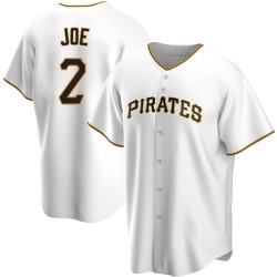 Connor Joe Pittsburgh Pirates Men's Replica Home Jersey - White