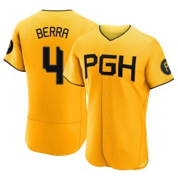 Dale Berra Pittsburgh Pirates Men's Authentic 2023 City Connect Jersey - Gold