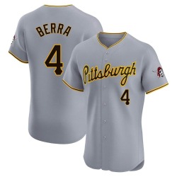 Dale Berra Pittsburgh Pirates Men's Elite Road Jersey - Gray