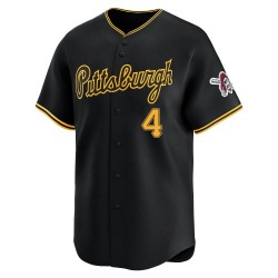 Dale Berra Pittsburgh Pirates Men's Limited Alternate Jersey - Black