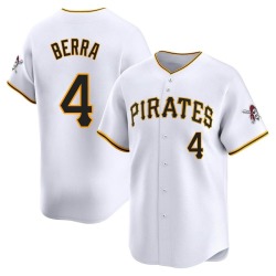 Dale Berra Pittsburgh Pirates Men's Limited Home Jersey - White