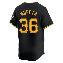 Dauri Moreta Pittsburgh Pirates Men's Limited Alternate Jersey - Black