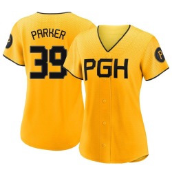 Dave Parker Pittsburgh Pirates Women's Authentic 2023 City Connect Jersey - Gold