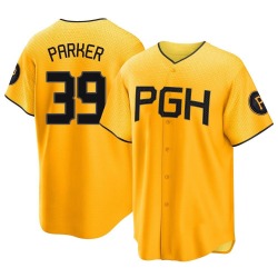 Dave Parker Pittsburgh Pirates Youth Replica 2023 City Connect Jersey - Gold