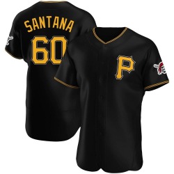 Dennis Santana Pittsburgh Pirates Men's Authentic Alternate Jersey - Black