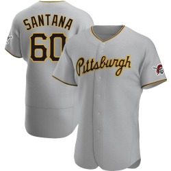 Dennis Santana Pittsburgh Pirates Men's Authentic Road Jersey - Gray