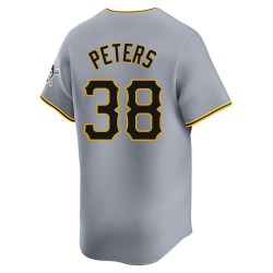 Dillon Peters Pittsburgh Pirates Men's Limited Away Jersey - Gray