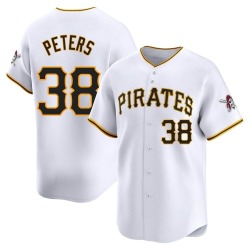 Dillon Peters Pittsburgh Pirates Men's Limited Home Jersey - White