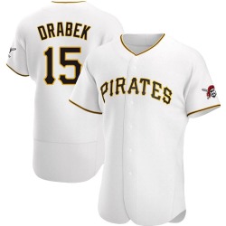 Doug Drabek Pittsburgh Pirates Men's Authentic Home Jersey - White