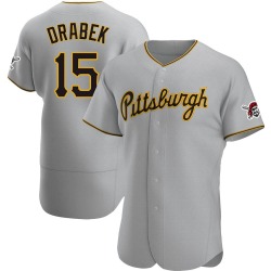 Doug Drabek Pittsburgh Pirates Men's Authentic Road Jersey - Gray