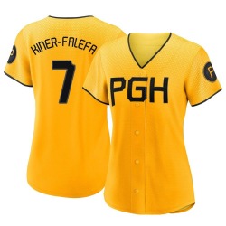 Isiah Kiner-Falefa Pittsburgh Pirates Women's Authentic 2023 City Connect Jersey - Gold