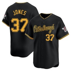 Jared Jones Pittsburgh Pirates Men's Limited Alternate Jersey - Black