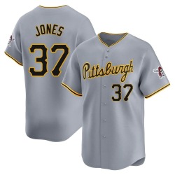 Jared Jones Pittsburgh Pirates Men's Limited Away Jersey - Gray