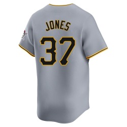 Jared Jones Pittsburgh Pirates Men's Limited Away Jersey - Gray