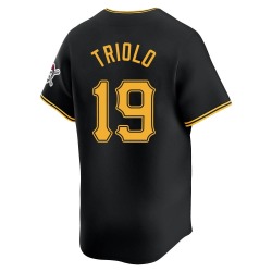 Jared Triolo Pittsburgh Pirates Men's Limited Alternate Jersey - Black