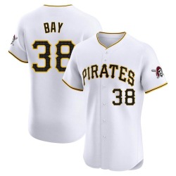 Jason Bay Pittsburgh Pirates Men's Elite Home Jersey - White