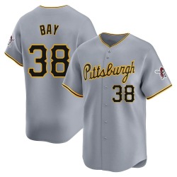 Jason Bay Pittsburgh Pirates Men's Limited Away Jersey - Gray