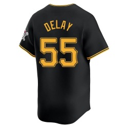 Jason Delay Pittsburgh Pirates Men's Limited Alternate Jersey - Black