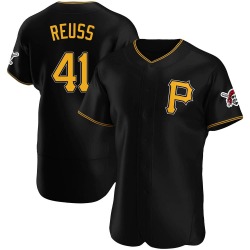 Jerry Reuss Pittsburgh Pirates Men's Authentic Alternate Jersey - Black