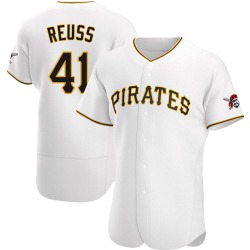 Jerry Reuss Pittsburgh Pirates Men's Authentic Home Jersey - White