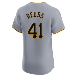 Jerry Reuss Pittsburgh Pirates Men's Elite Road Jersey - Gray