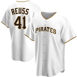 Jerry Reuss Pittsburgh Pirates Men's Replica Home Jersey - White