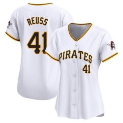 Jerry Reuss Pittsburgh Pirates Women's Limited Home Jersey - White