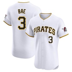 Ji Hwan Bae Pittsburgh Pirates Men's Elite Home Jersey - White