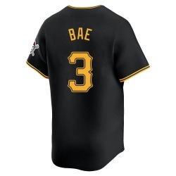 Ji Hwan Bae Pittsburgh Pirates Men's Limited Alternate Jersey - Black