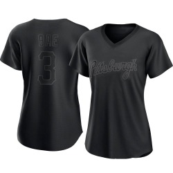 Ji Hwan Bae Pittsburgh Pirates Women's Replica Pitch Fashion Jersey - Black