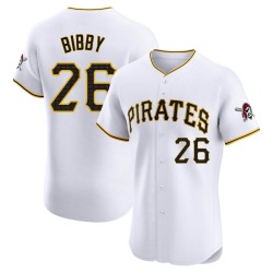 Jim Bibby Pittsburgh Pirates Men's Elite Home Jersey - White