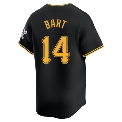 Joey Bart Pittsburgh Pirates Men's Limited Alternate Jersey - Black