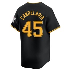 John Candelaria Pittsburgh Pirates Men's Limited Alternate Jersey - Black