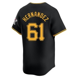 Jose Hernandez Pittsburgh Pirates Men's Limited Alternate Jersey - Black