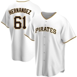 Jose Hernandez Pittsburgh Pirates Men's Replica Home Jersey - White