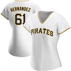 Jose Hernandez Pittsburgh Pirates Women's Authentic Home Jersey - White