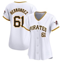 Jose Hernandez Pittsburgh Pirates Women's Limited Home Jersey - White