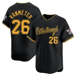 Josh VanMeter Pittsburgh Pirates Men's Limited Alternate Jersey - Black