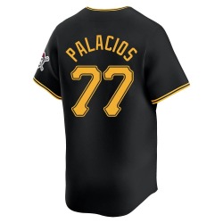 Joshua Palacios Pittsburgh Pirates Men's Limited Alternate Jersey - Black