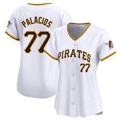 Joshua Palacios Pittsburgh Pirates Women's Limited Home Jersey - White