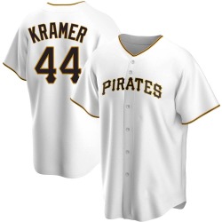 Kevin Kramer Pittsburgh Pirates Men's Replica Home Jersey - White