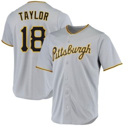 Michael Taylor Pittsburgh Pirates Men's Replica Road Jersey - Gray