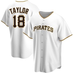 Michael Taylor Pittsburgh Pirates Youth Replica Home Jersey - White