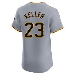 Mitch Keller Pittsburgh Pirates Men's Elite Road Jersey - Gray