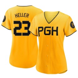 Mitch Keller Pittsburgh Pirates Women's Replica 2023 City Connect Jersey - Gold