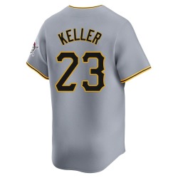 Mitch Keller Pittsburgh Pirates Youth Limited Away Jersey - Gray