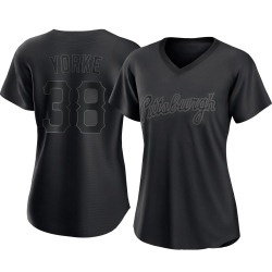 Nick Yorke Pittsburgh Pirates Women's Authentic Pitch Fashion Jersey - Black