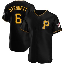 Rennie Stennett Pittsburgh Pirates Men's Authentic Alternate Jersey - Black